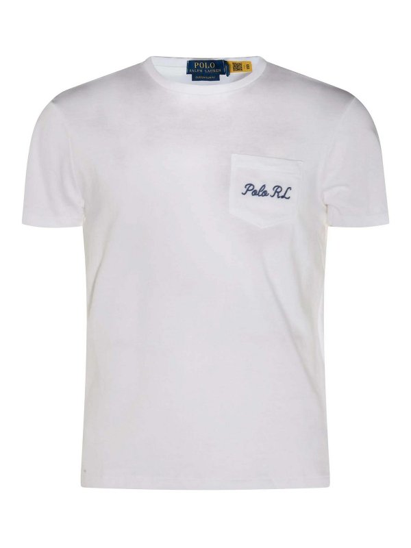 POLO RALPH LAUREN: T-shirts - T-Shirt - Weiß