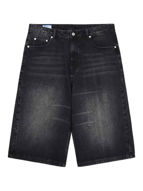 ROUGH: Trousers Shorts - Denim Shorts