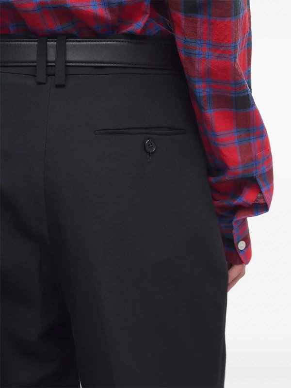 The Best Shops THE ROW: カジュアルパンツ - 黒