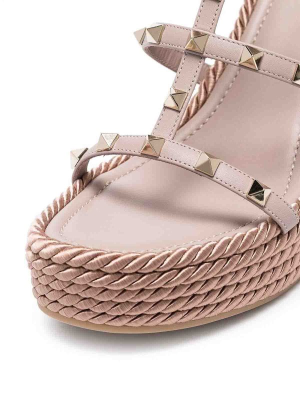 Espadrilles - Rosa shop online: VALENTINO GARAVANI