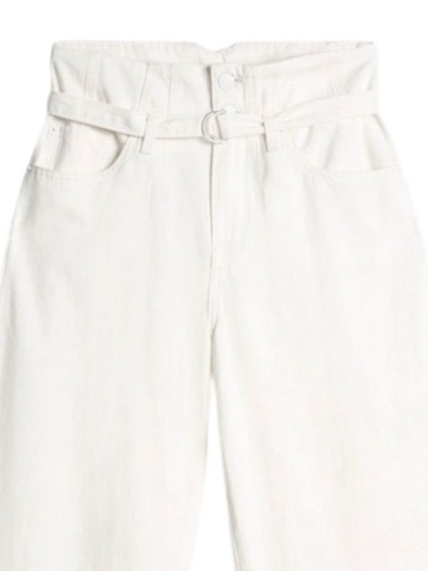 7 FOR ALL MANKIND: pantaloni casual online - Pantaloni Vita Alta Cinque Tasche Chiusura