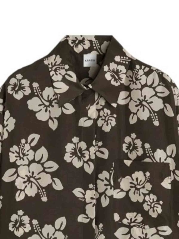 ASPESI: shirts online - Silk women