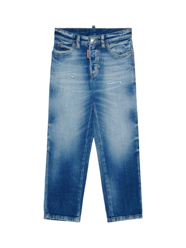 DSQUARED2: jeans bootcut online - Jeans 5 Tasche unisex