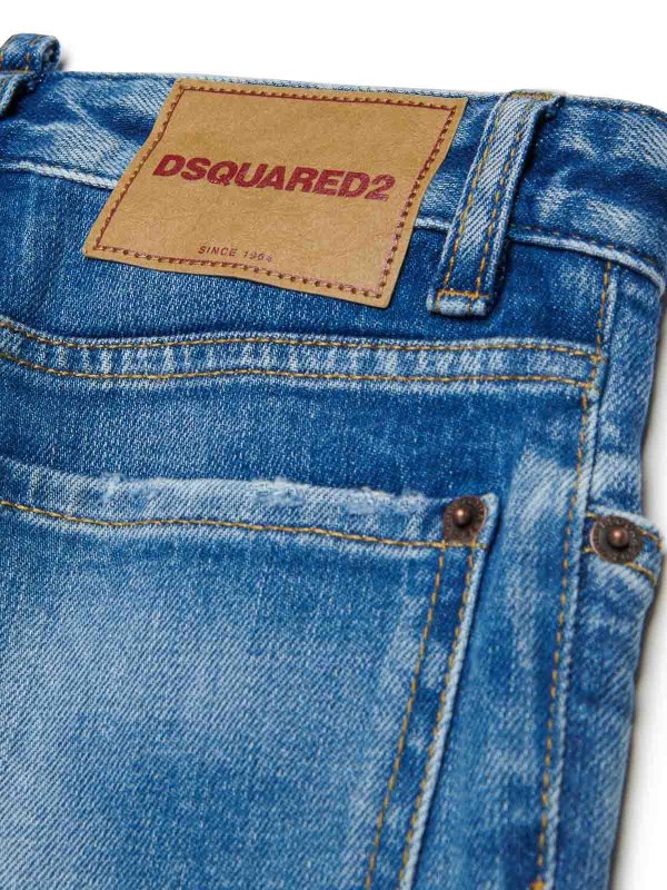 Jeans 5 Tasche unisex shop online: DSQUARED2