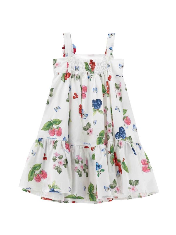 MONNALISA: Robe longueur genou online - Robe Au Genou - Blanc