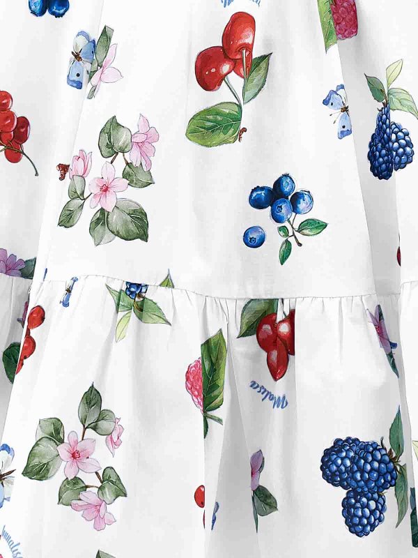 Robe Au Genou - Blanc shop online: MONNALISA