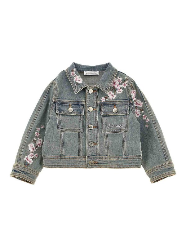 MONNALISA: Vestes casuals - Veste Casual - Denim