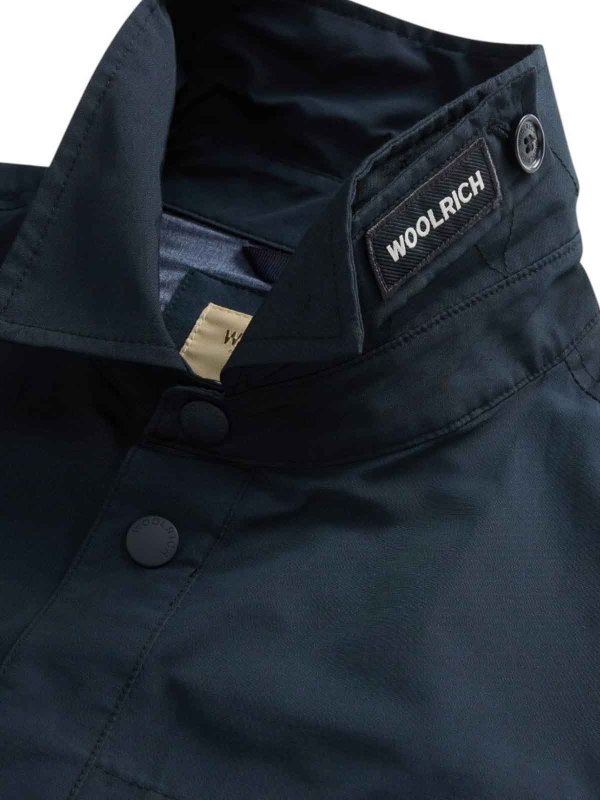 The Best Shops WOOLRICH: ニーレングスコート - 膝丈コート - ブルー