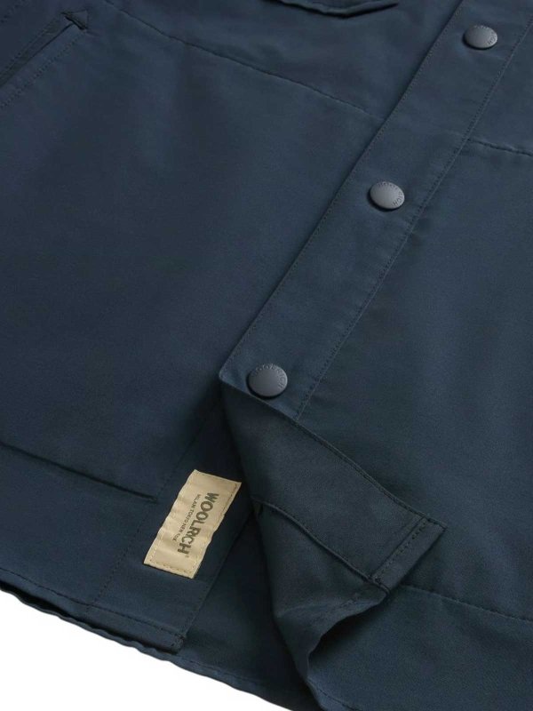 The Best Shops WOOLRICH: 膝丈コート - ブルー