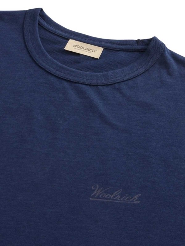 WOOLRICH: T-shirts online - T-Shirt - Dunkelblau