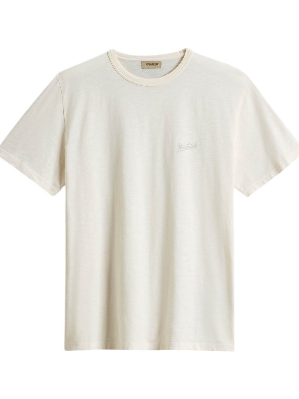 WOOLRICH: T-shirts online - T-Shirt - Weiß