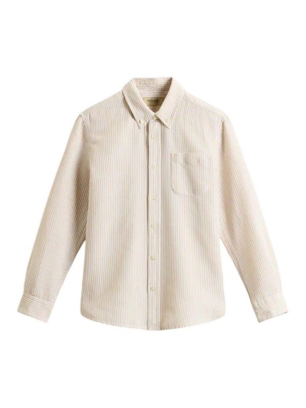 WOOLRICH: Hemden - Hemd - Beige