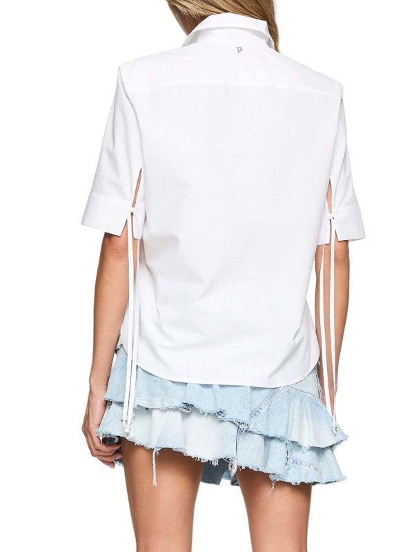 シャツ - 白 shop online: DONDUP