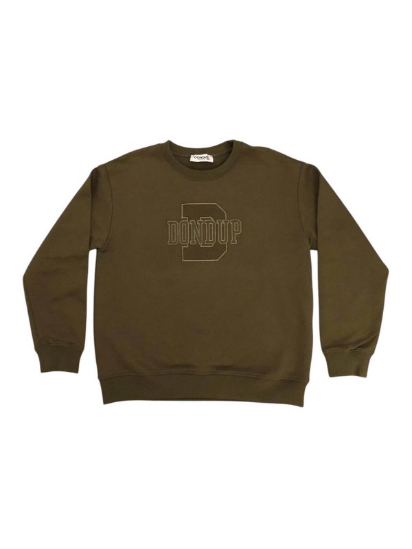 DONDUP: Sweatshirts und Pullover - Sweatshirt - Grün