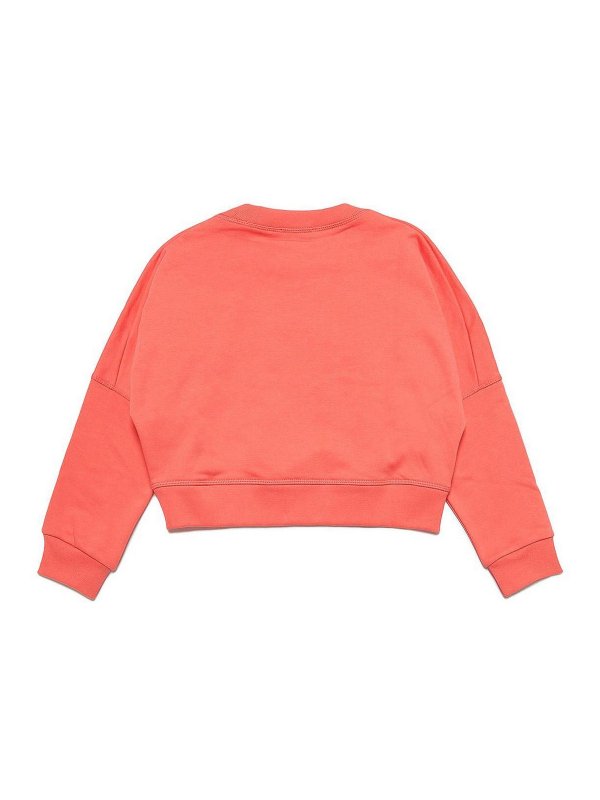 DSQUARED2: Sweatshirts & Sweaters online - Orange sweatshirt
