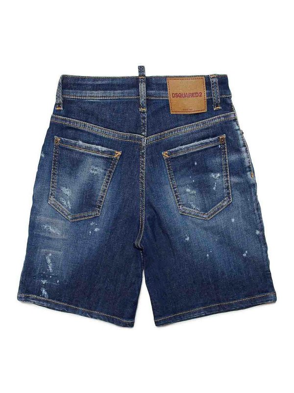 DSQUARED2: Shorts online - Shorts - Azul