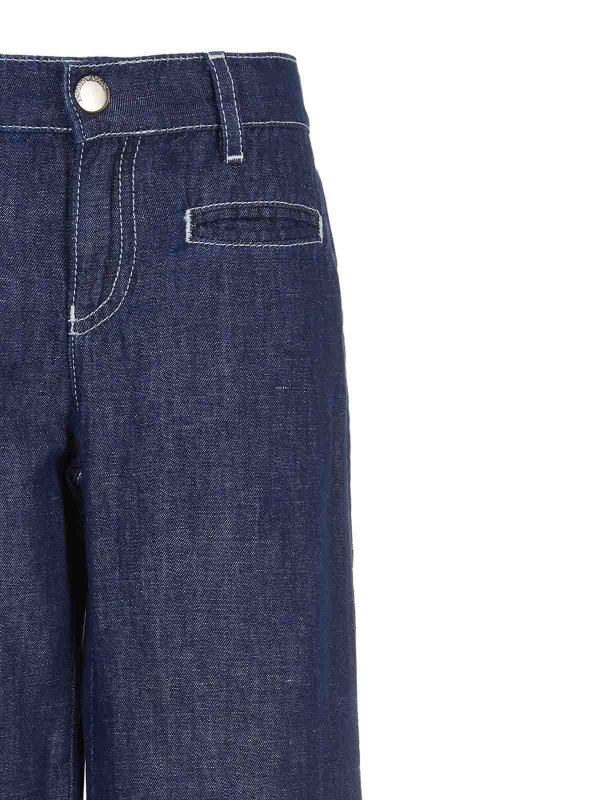 EMPORIO ARMANI: Jeans évasés online - Jean Bootcut - Bleu