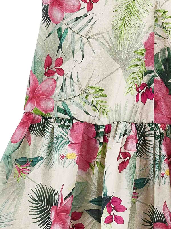 The Best Shops MONNALISA: ニーレングスドレス - 膝丈ドレス - ベージュ