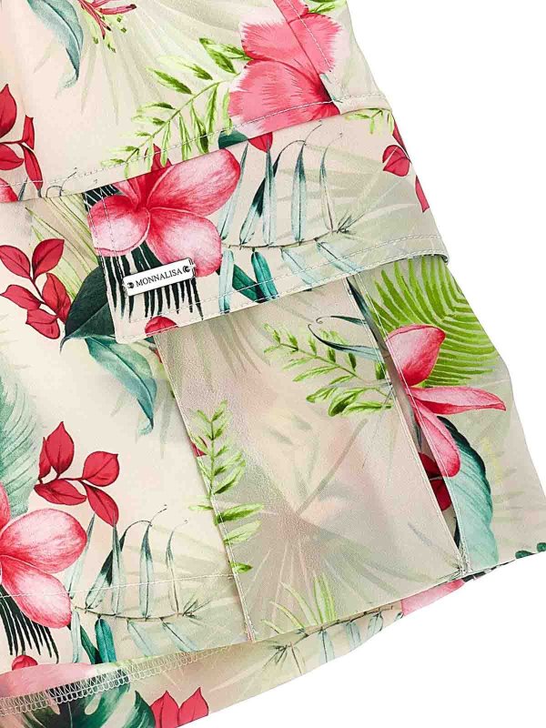 The Best Shops MONNALISA: Trousers Shorts - Shorts Cargo Cady Stju Cady St Jungle