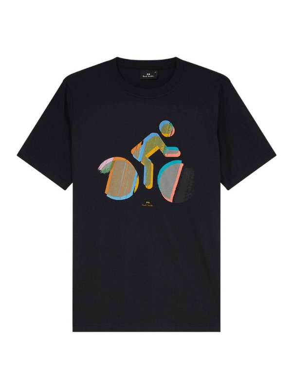PAUL SMITH: T-shirts - T-Shirt - Blau
