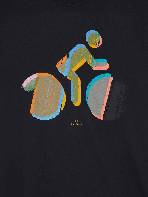 PAUL SMITH: T-shirts online - T-Shirt - Blau