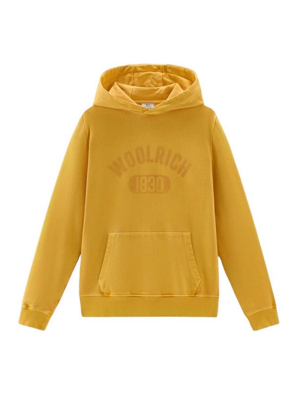 WOOLRICH: Sweatshirts und Pullover - Sweatshirt - Gelb