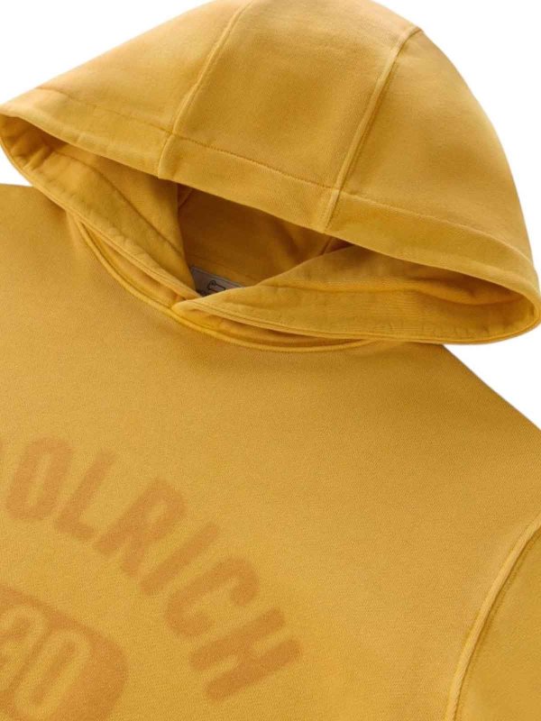 The Best Shops WOOLRICH: Sweatshirts und Pullover - Sweatshirt - Gelb