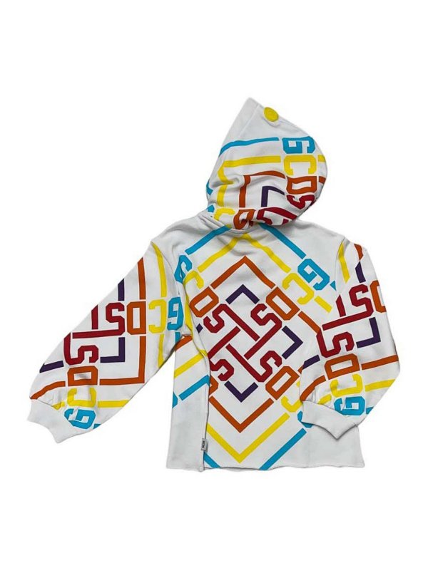 GCDS: Sweatshirts und Pullover online - Sweatshirt - Weiß