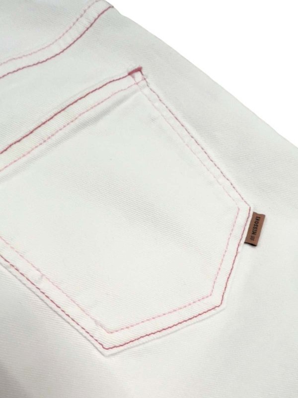 MISSONI buy online White jeans wide leg