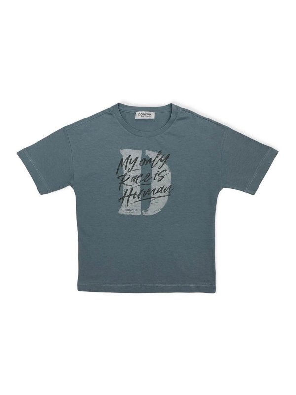 DONDUP: Camisetas - Camiseta - Azul