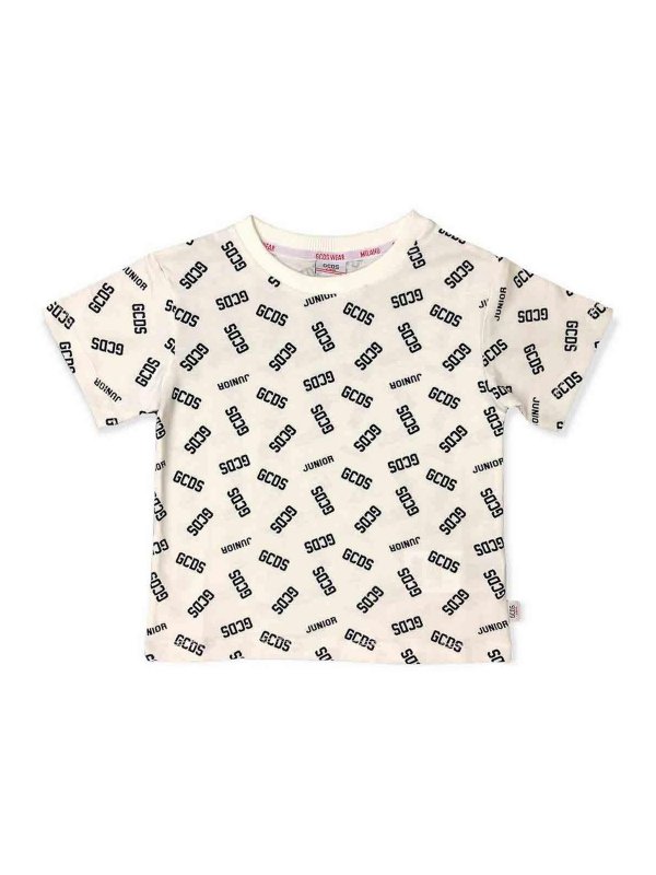 GCDS: T-shirts - T-Shirt - Weiß