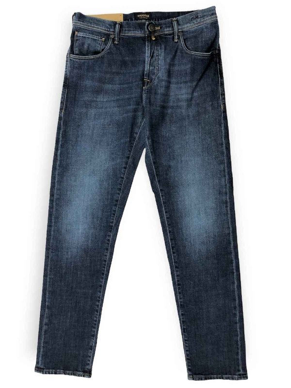 INCOTEX: jeans bootcut online - Jeans 5 Tasche Confort