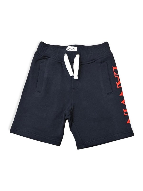 LANVIN: Shorts - Short - Bleu