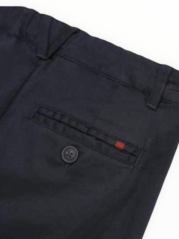 WOOLRICH: Hosen Shorts - Shorts - Blau