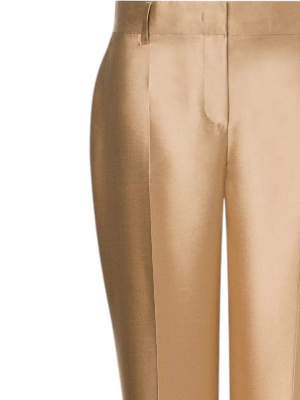 The Best Shops ALBERTA FERRETTI: casual trousers - Trousers in mikado