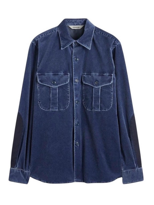 ASPESI: Hemden - Hemd - Denim
