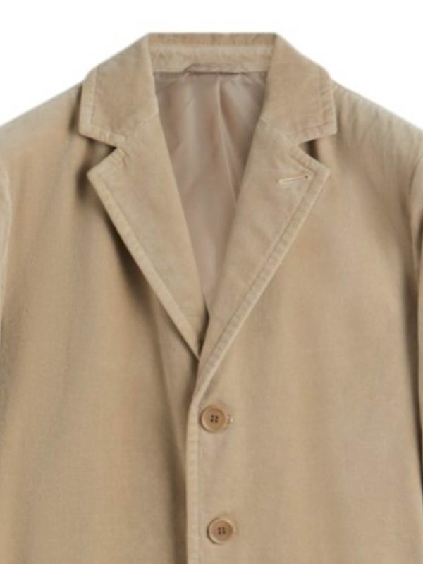 The Best Shops ASPESI: casual jackets - Velvet sandwood jacket -