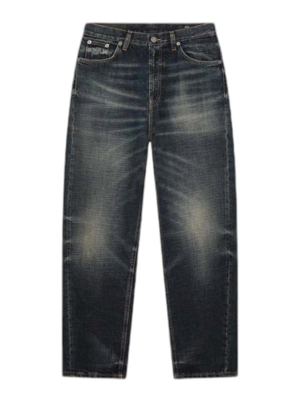 DONDUP: bootcut jeans - Jeans 5 Taschebessie Loose In Denim Fermo