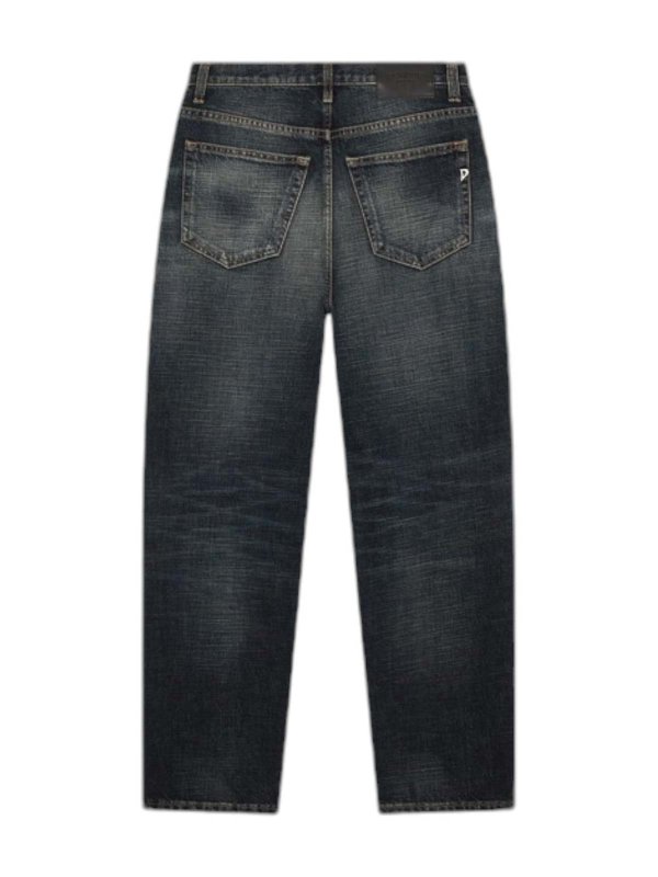 DONDUP: bootcut jeans online - Jeans 5 Taschebessie Loose In Denim Fermo