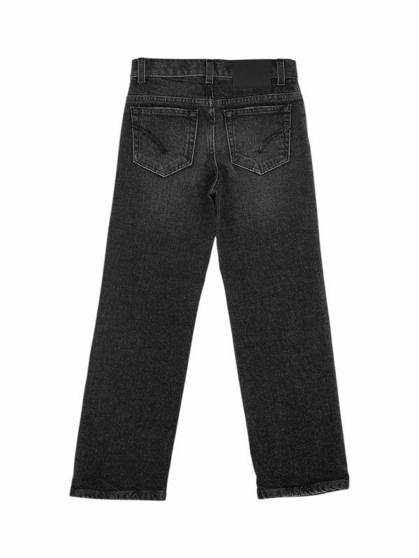 DONDUP: Jeans à jambe droite online - Jean Droit - Noir