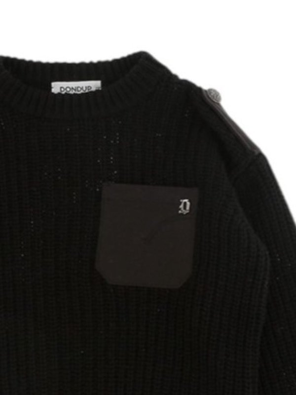 The Best Shops DONDUP: ボートネック - ボートネック - 黒