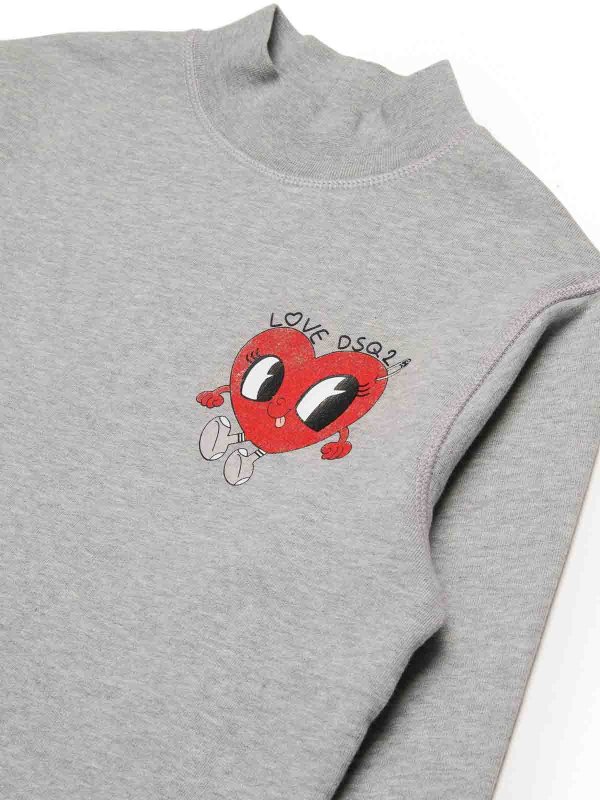 The Best Shops DSQUARED2: Sweatshirts & Sweaters - HIGHLY SWM