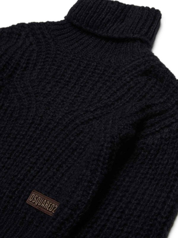 The Best Shops DSQUARED2: boat necks - High collar shirt