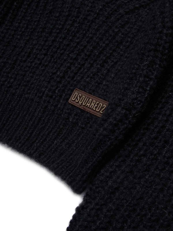 High collar shirt shop online: DSQUARED2