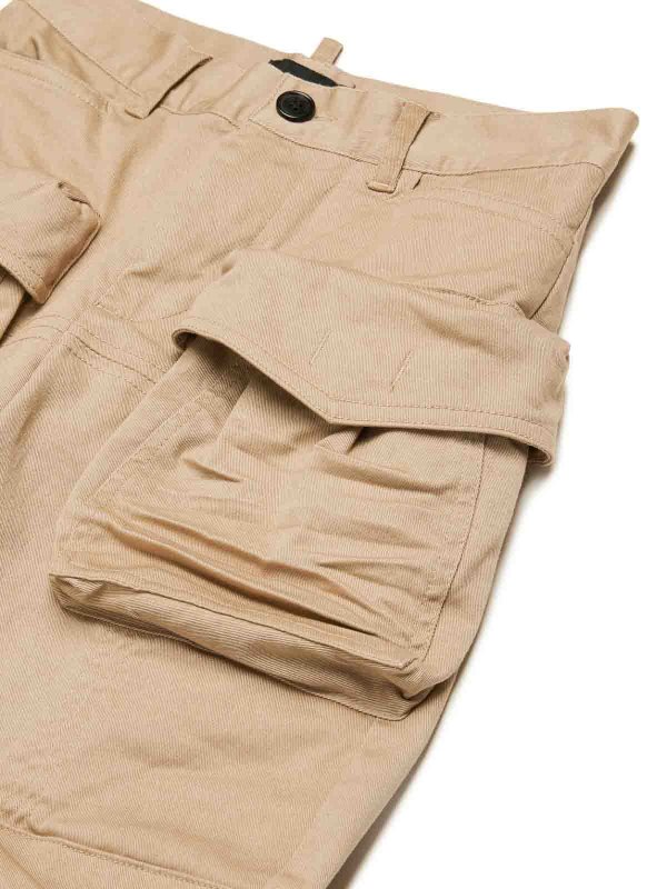 The Best Shops DSQUARED2: Trousers Shorts - Pocket trousers