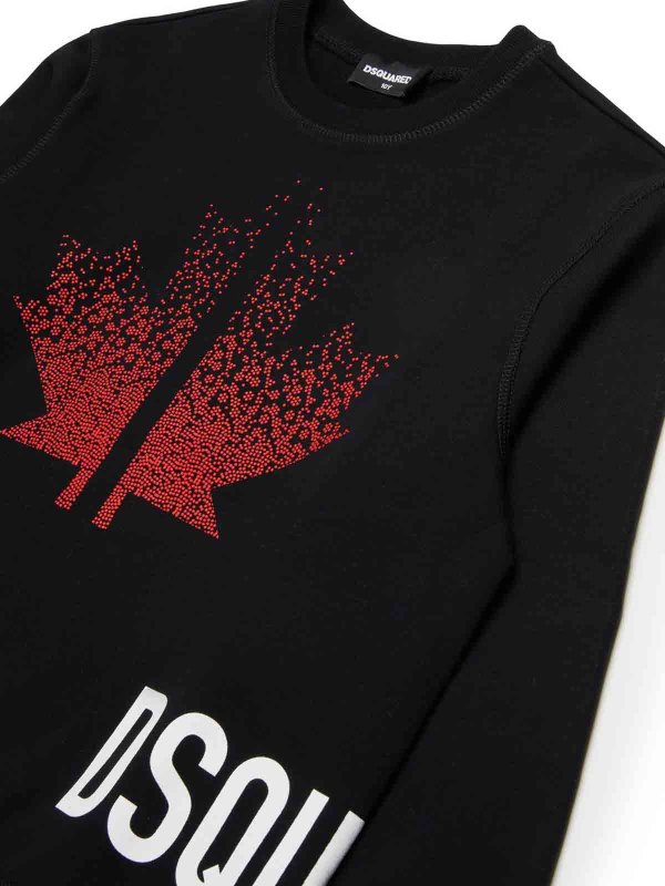 The Best Shops DSQUARED2: Sweatshirts & Pulls - Sweat-Shirts - Noir