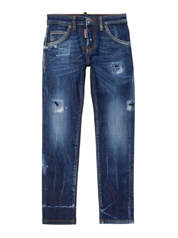DSQUARED2: Bootcut - Bootcut Jeans - Blau