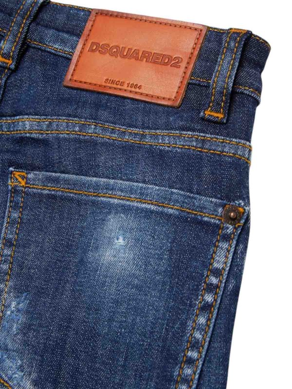 Bootcut Jeans - Blau shop online: DSQUARED2