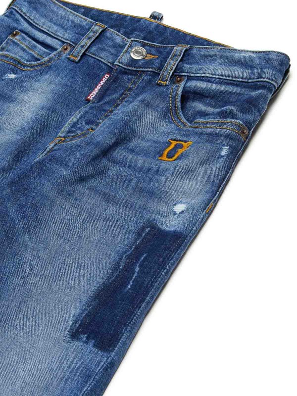 The Best Shops DSQUARED2: bootcut jeans - Boston Jeans