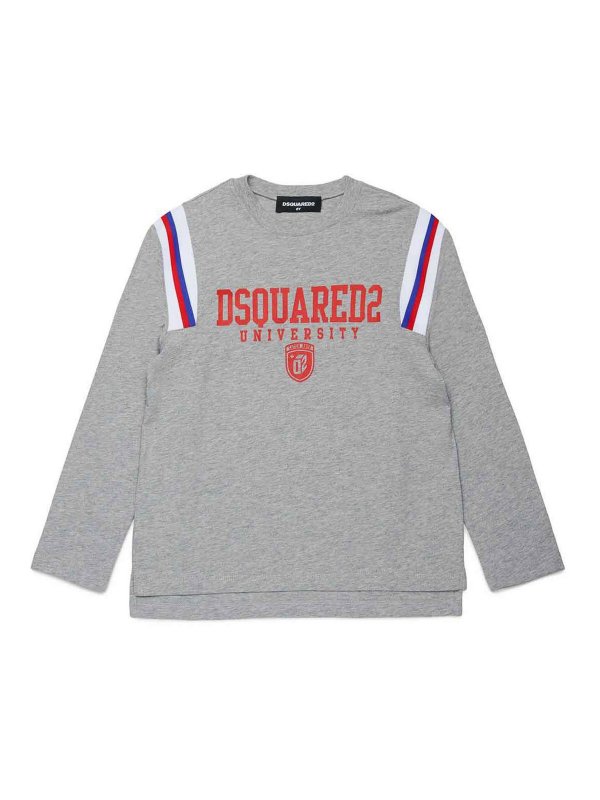 DSQUARED2: T-shirts - T-Shirt - Grau